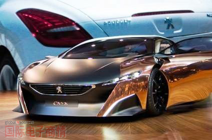 2012年度巴黎車展:Peugeot概念車Onyx