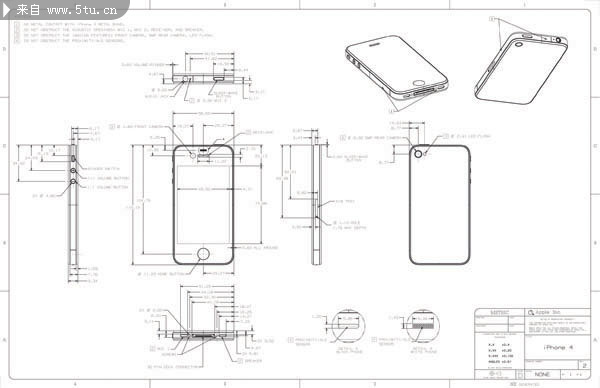 iPhone 4設(shè)計(jì)圖